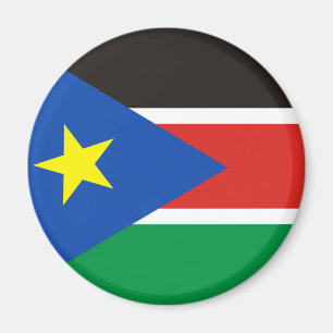 Aimant long symbole de nation de drapeau de pays du sud