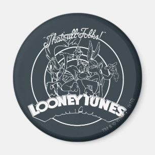 AIMANT LOONEY TUNES™ THAT'S ALL FOLKS!™