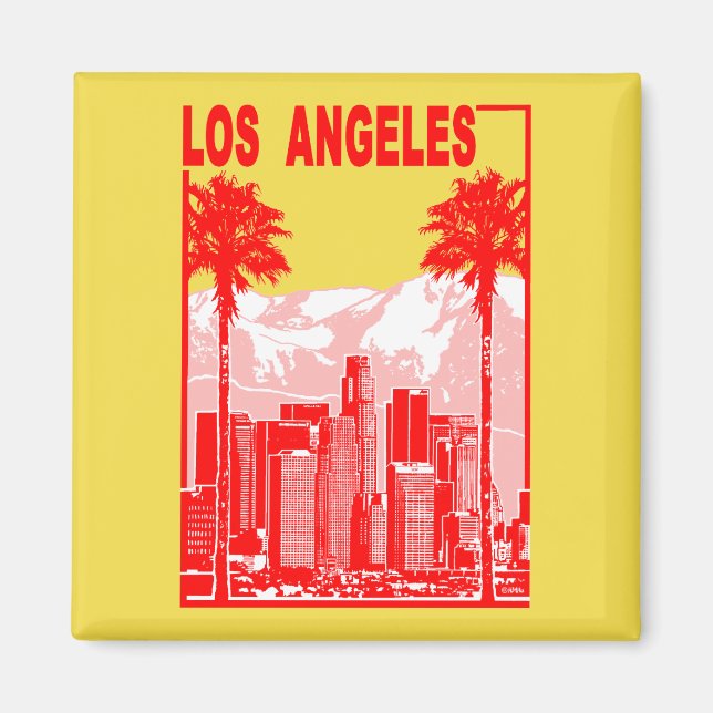 Aimant Los Angeles (Devant)