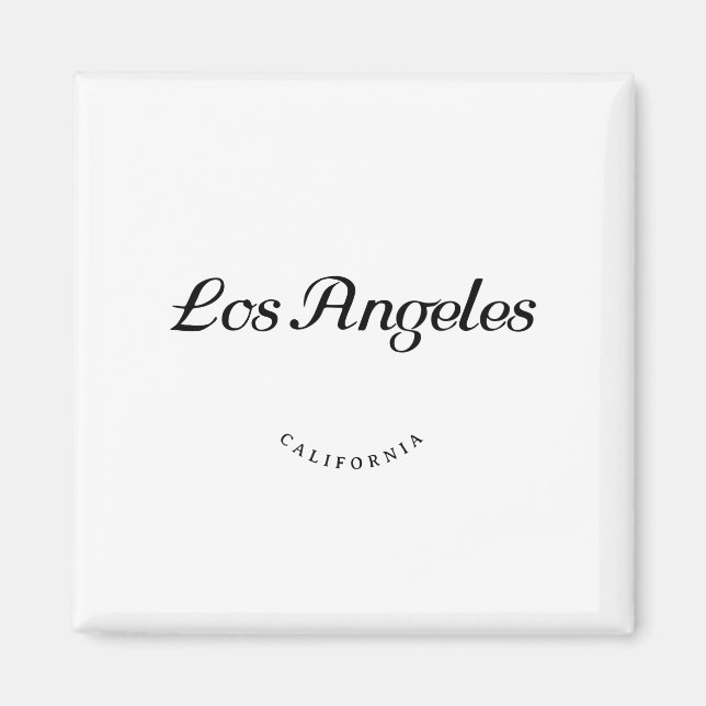 Aimant Los Angeles CA (Devant)