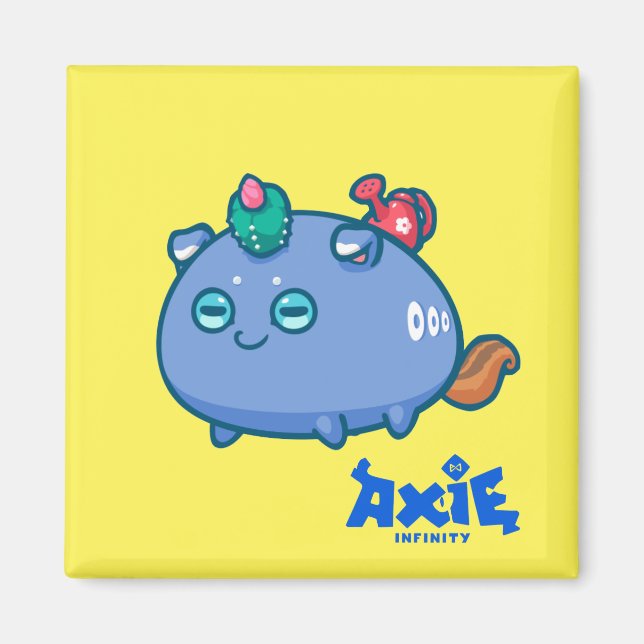 Aimant Lottie AxieInfinity jeu blockchain (Devant)
