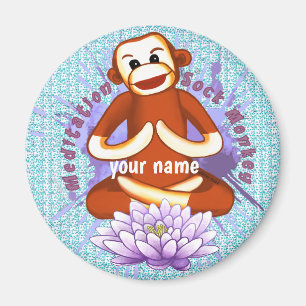 Aimant Lotus Sock Monkey