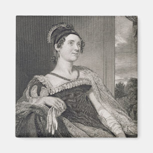 Aimant Louisa Catherine Adams (1775-1852) gravé par G.F