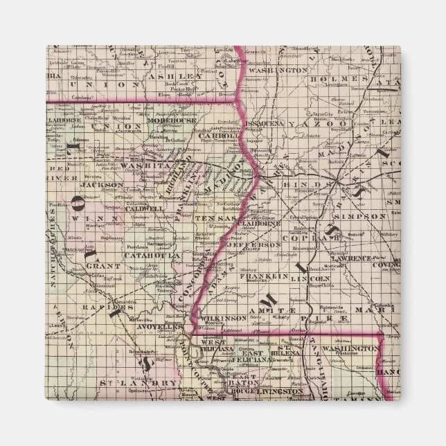 Aimant Louisiane (Devant)