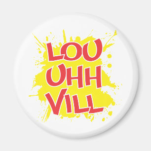 Aimant Louisville, Kentucky Lou Uh Ville Louie Ville KY