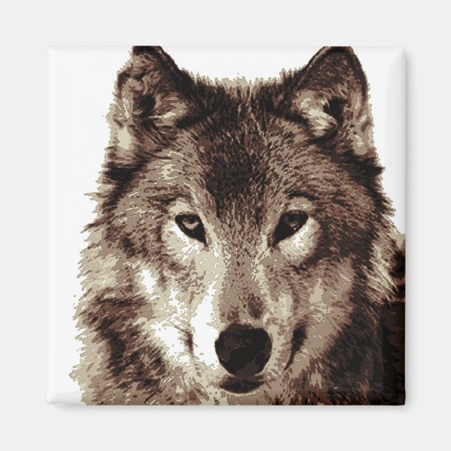 Aimant Loup (Devant)