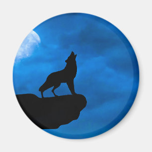 Aimant Loup de Nuit