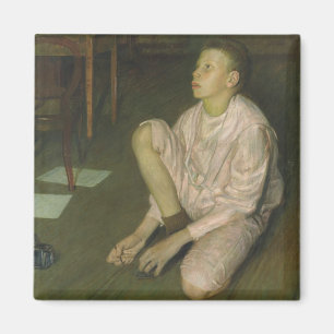 Aimant Loup, le fils de l'artiste, 1900