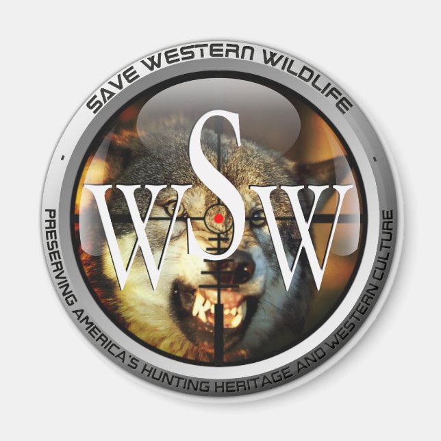 Aimant Loup narling (Devant)