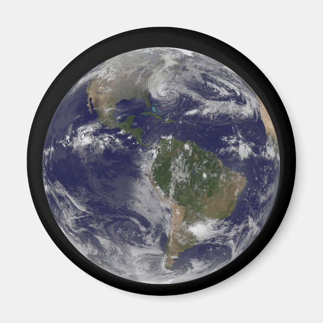 Aimant L'Ouragan Sandy Le Long De La Côte Est Des États-U (Devant)