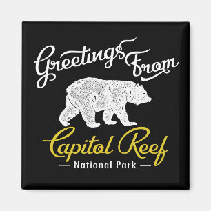 Aimant L'ours du parc national du Capitol Reef