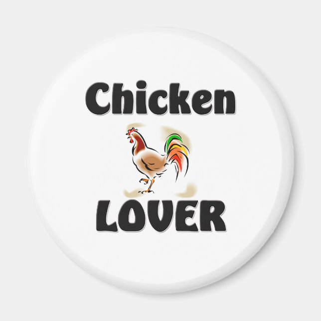 Aimant Louvain de poulet (Devant)