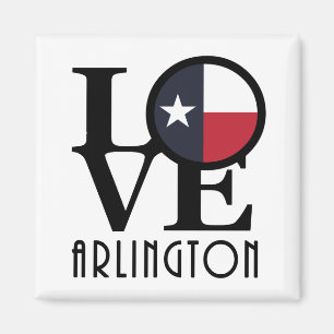 Aimant LOVE Arlington Texas