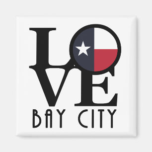 Aimant LOVE Bay City Texas