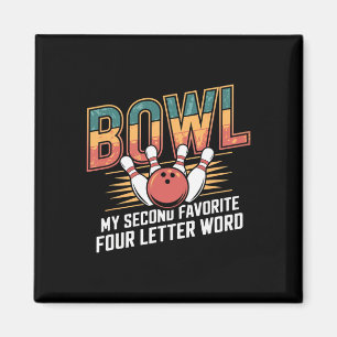 Aimant Love Bowling Bowl Est Mon Deuxième Conception De M