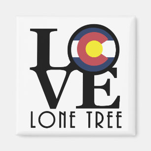 Aimant LOVE Lone Tree Colorado