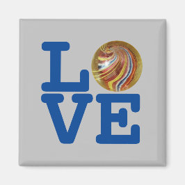 Aimant LOVE Marbles