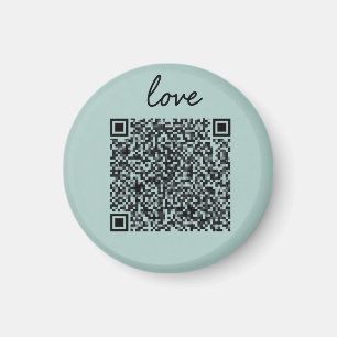 Aimant Love QR Code