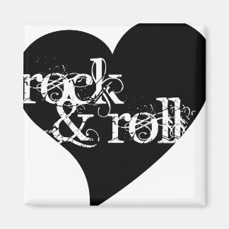 Aimant Love Rock & Roll Design