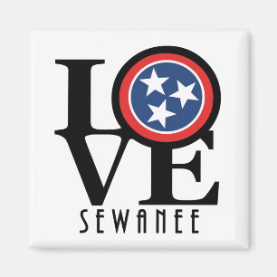 Aimant LOVE Sewanee Tennessee