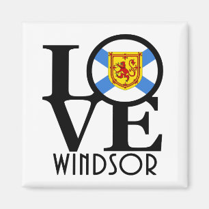 Aimant LOVE Windsor Nouvelle-Écosse