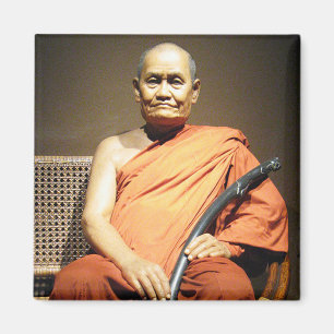 Aimant Luang Poo Cha Subhaddho ... Moine bouddhiste