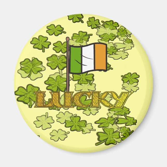 Aimant Luck of the Irish (Devant)