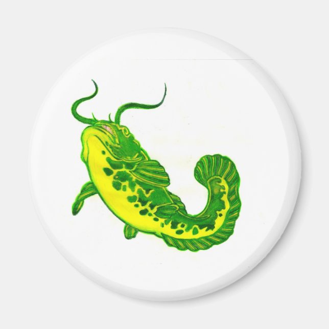 Aimant Lucky Catfish (Devant)