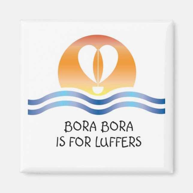 Aimant Luffers Sunset_Bora Bora (Devant)