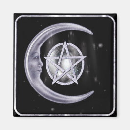 Aimant Lumière de la Lune WICCA Nouvel âge