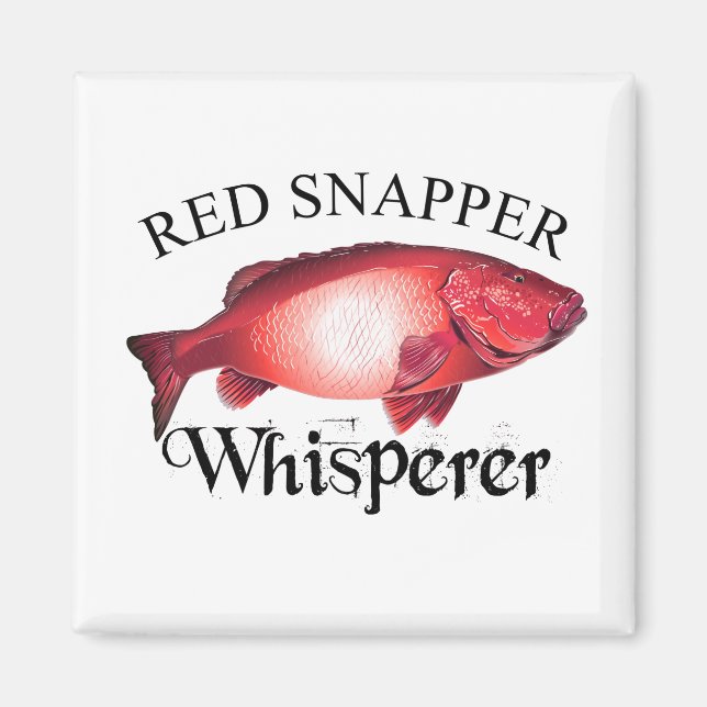 Aimant Lumière de Whisperer de Red Snapper (Devant)