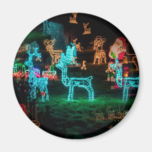 Aimant lumières de noël