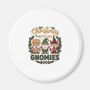 Aimant Lumières de Noël à cordes Gnomies Canne à sucre