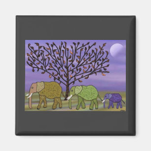 Aimant Lune éléphante