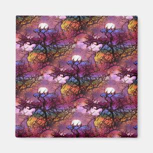 Aimant Lunes dans les arbres....