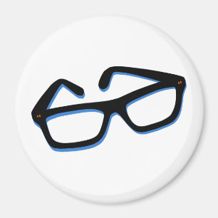 Aimant Lunettes de nerd cool