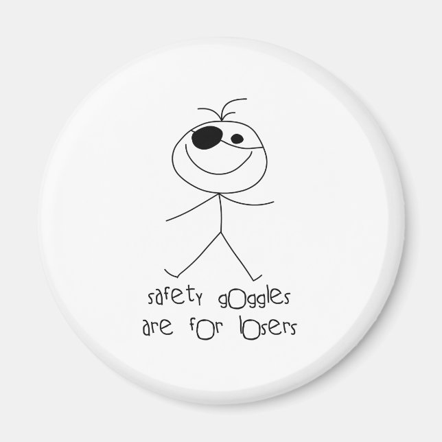 Aimant Lunettes de sécurité (Devant)