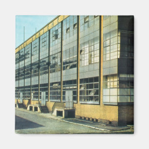 Aimant L'usine de chaussure de Fagus, conçue par Walter