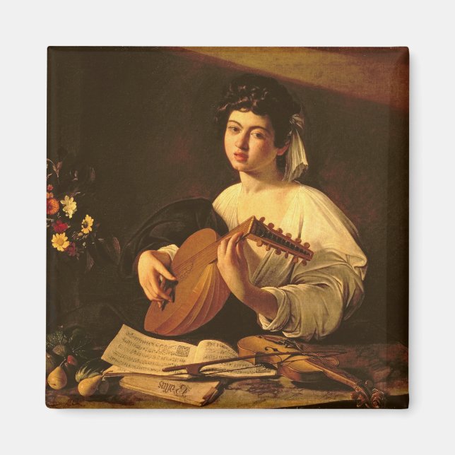 Aimant Lute Player, c.1595 (Devant)