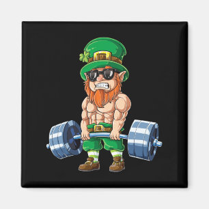 Aimant Lutin de la Saint-Patrick musculation