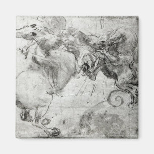 Aimant Luttez entre un cavalier et un dragon, c.1482