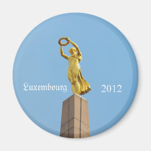 Aimant Luxembourg ville Lady en or