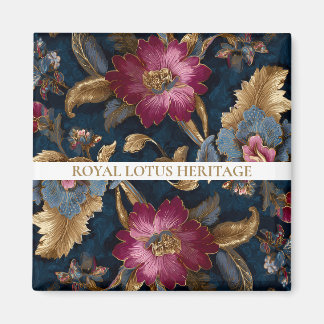 Aimant Luxury Floral Vintage Royal