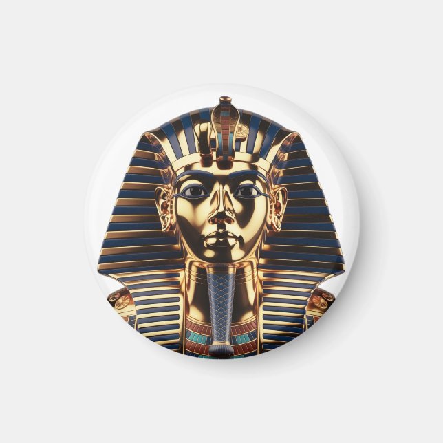 Aimant Luxury Golden Egyptian Mask Artwork (Devant)