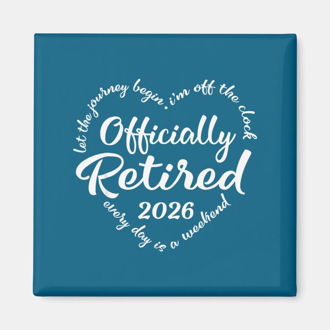 Aimant Ly Retired 2026 Hear For Women Retirement  (Devant)
