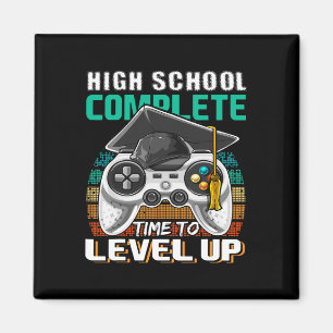 Aimant Lycée Complet Vidéo Jeu Diplôme Supérieur