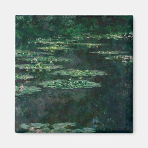 Aimant Lys d'eau (par Claude Monet)