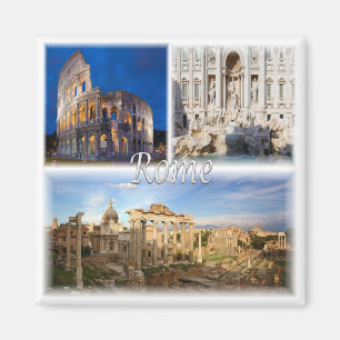 Aimant LZO005 ROME - Mosaic - Lazio - Italy - Fridge