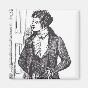 Aimant M. Darcy à la porte