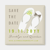 M. et Mme Flip Flops Mariage sur la Plage Enregist